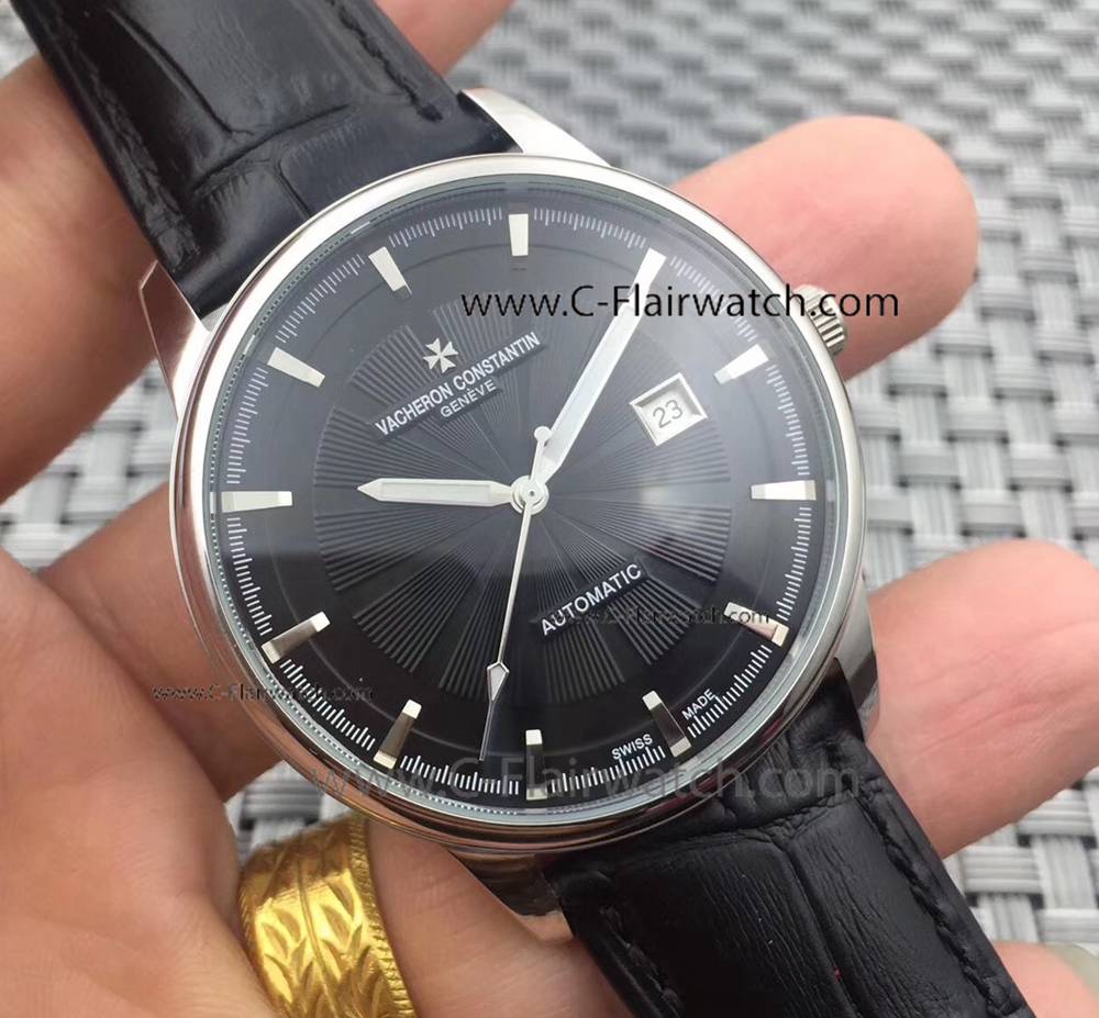 Best Quality Vacheron Constantin Replika Watch Black Face